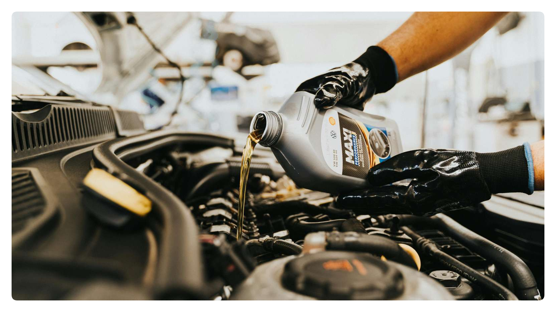 Electric vehicle battery system and synthetic lubricant technology symbolizing innovation and future of lubricant industry