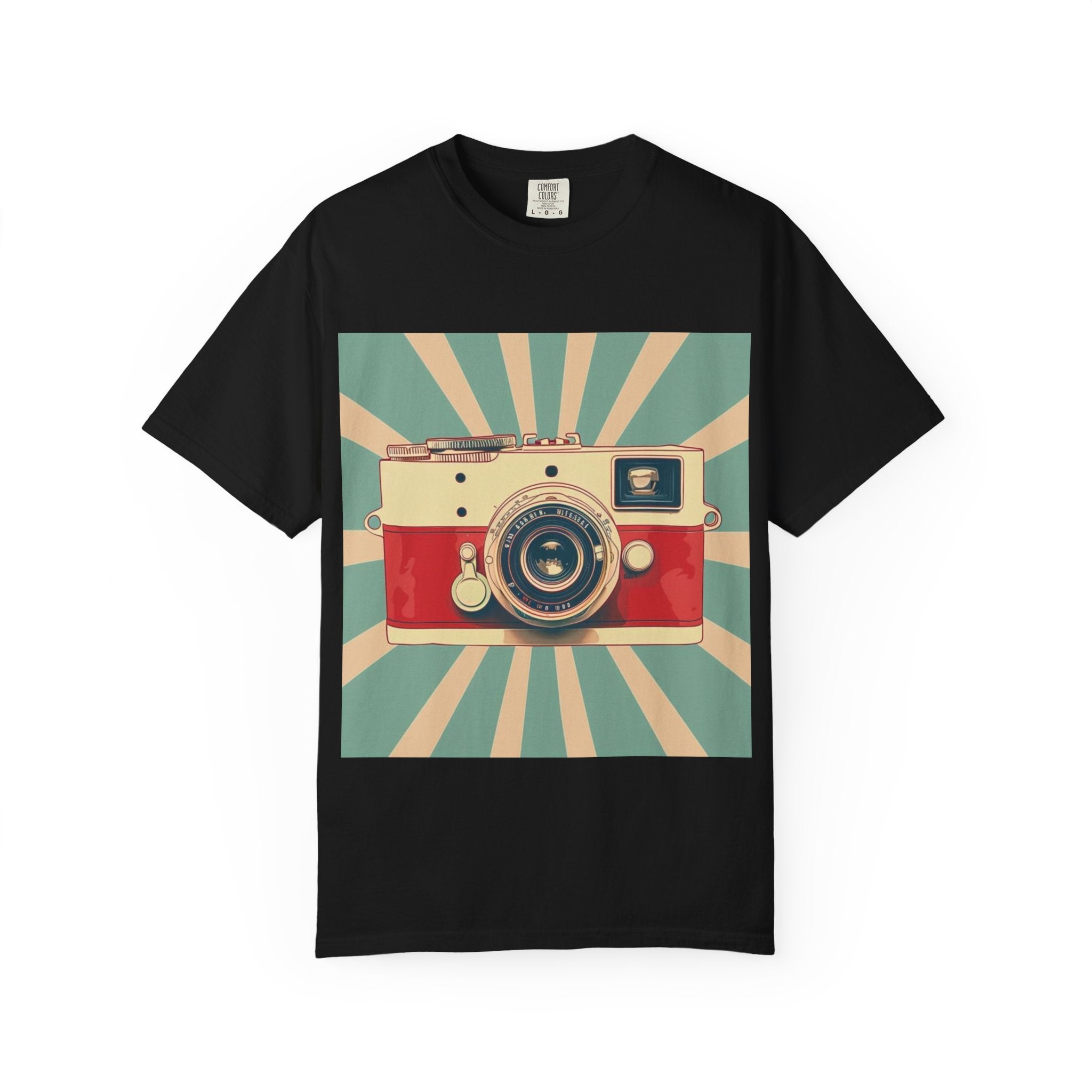 Vintage Camera T-Shirt — Retro Photography Graphic Tee