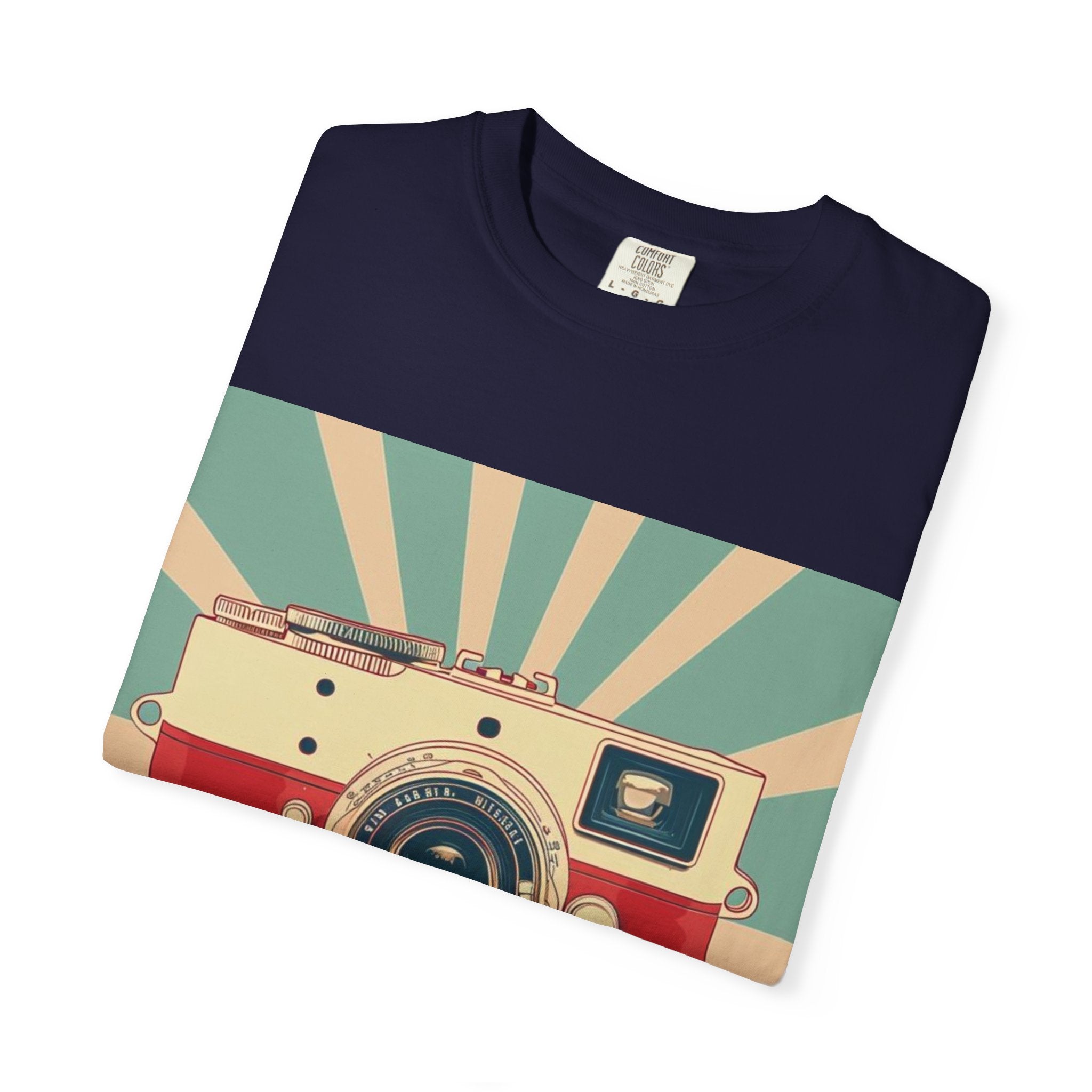 Vintage Camera T-Shirt — Retro Photography Graphic Tee