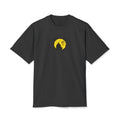 Moonflower Graphic Tee — Yellow Floral Moon Silhouette T-Shirt