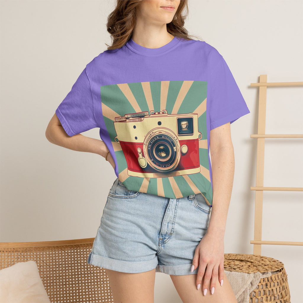 Vintage Camera T-Shirt — Retro Photography Graphic Tee