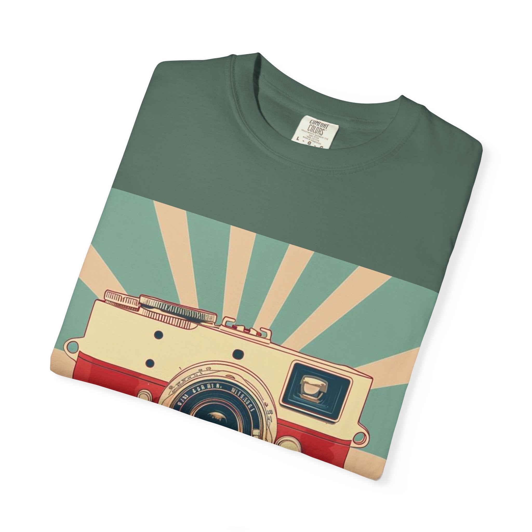 Vintage Camera T-Shirt — Retro Photography Graphic Tee