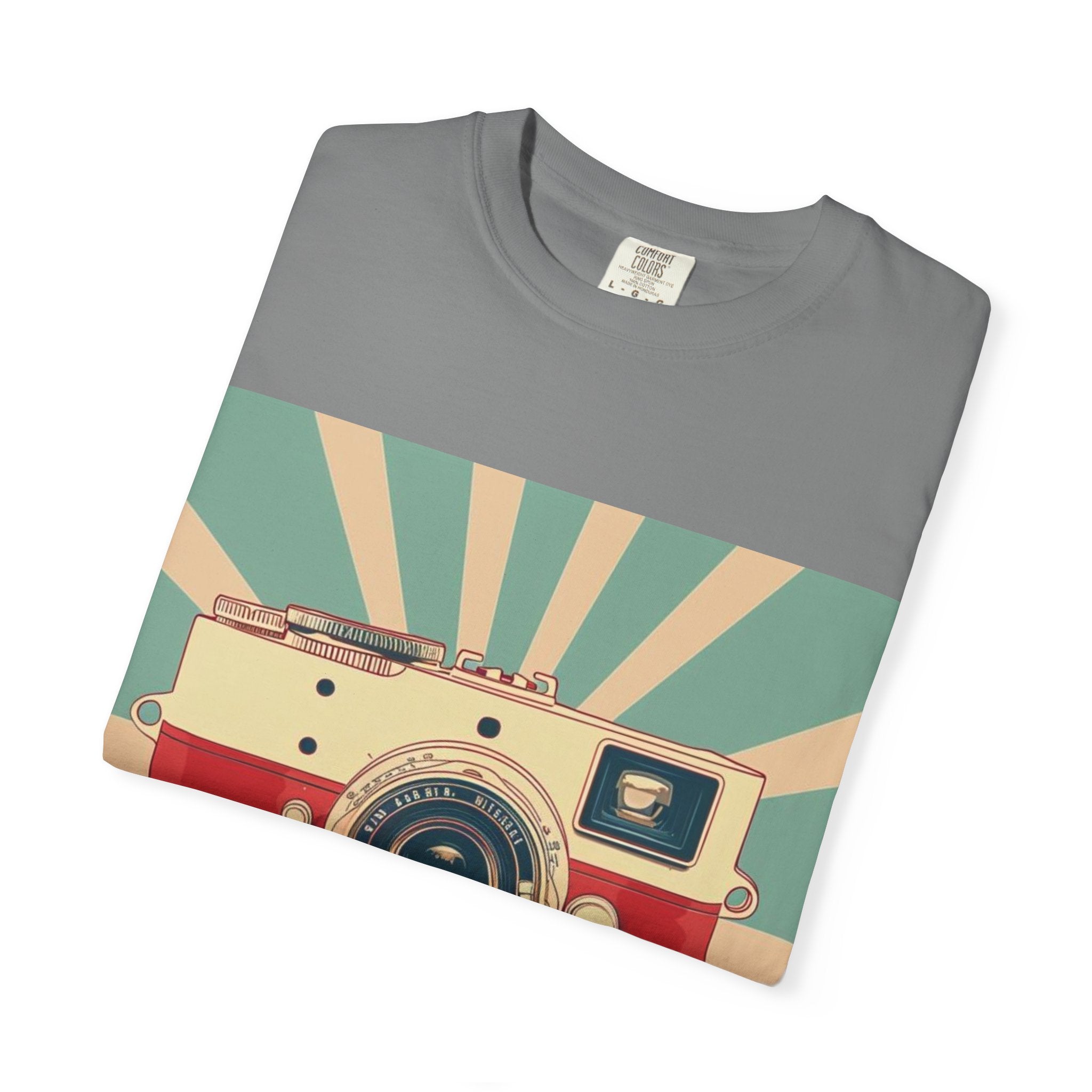Vintage Camera T-Shirt — Retro Photography Graphic Tee