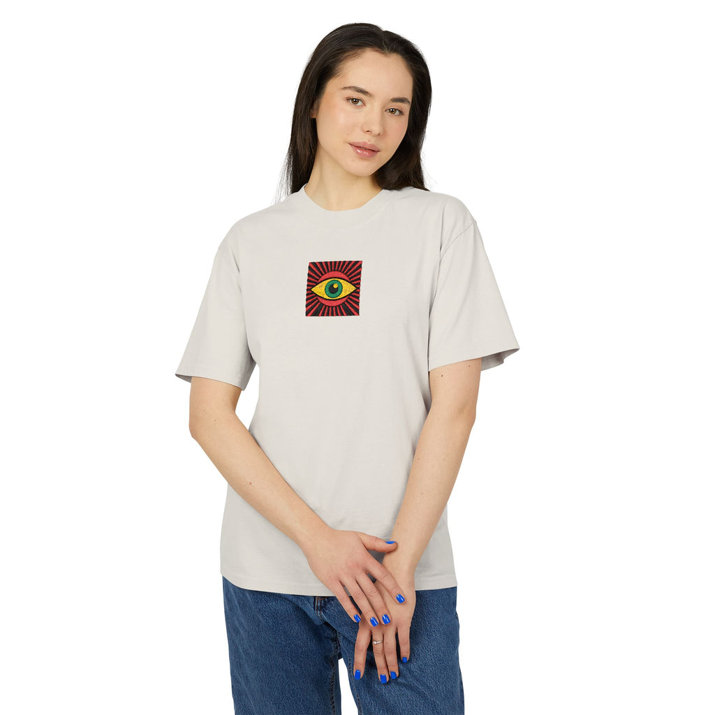 Retro Pixel Portrait Tee — Vintage Pop Art Graphic T-Shirt