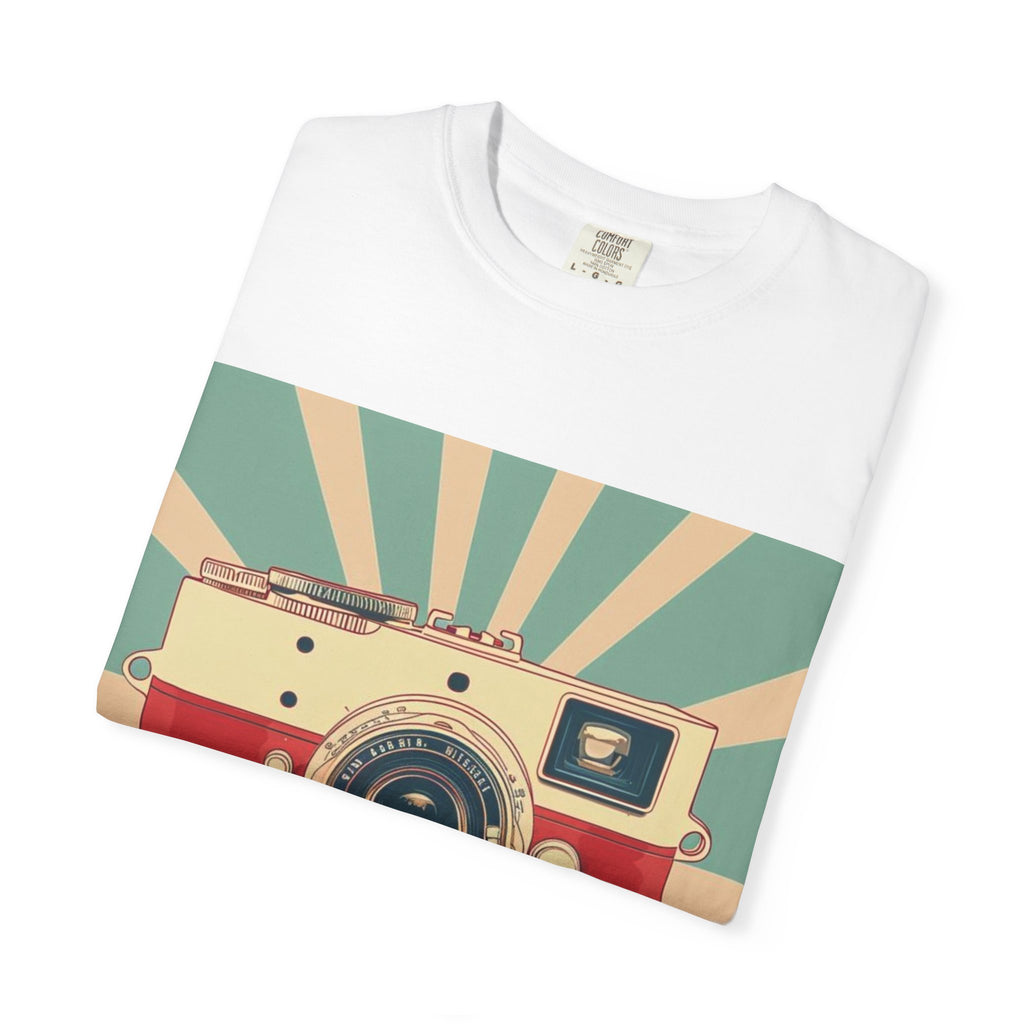 Vintage Camera T-Shirt — Retro Photography Graphic Tee