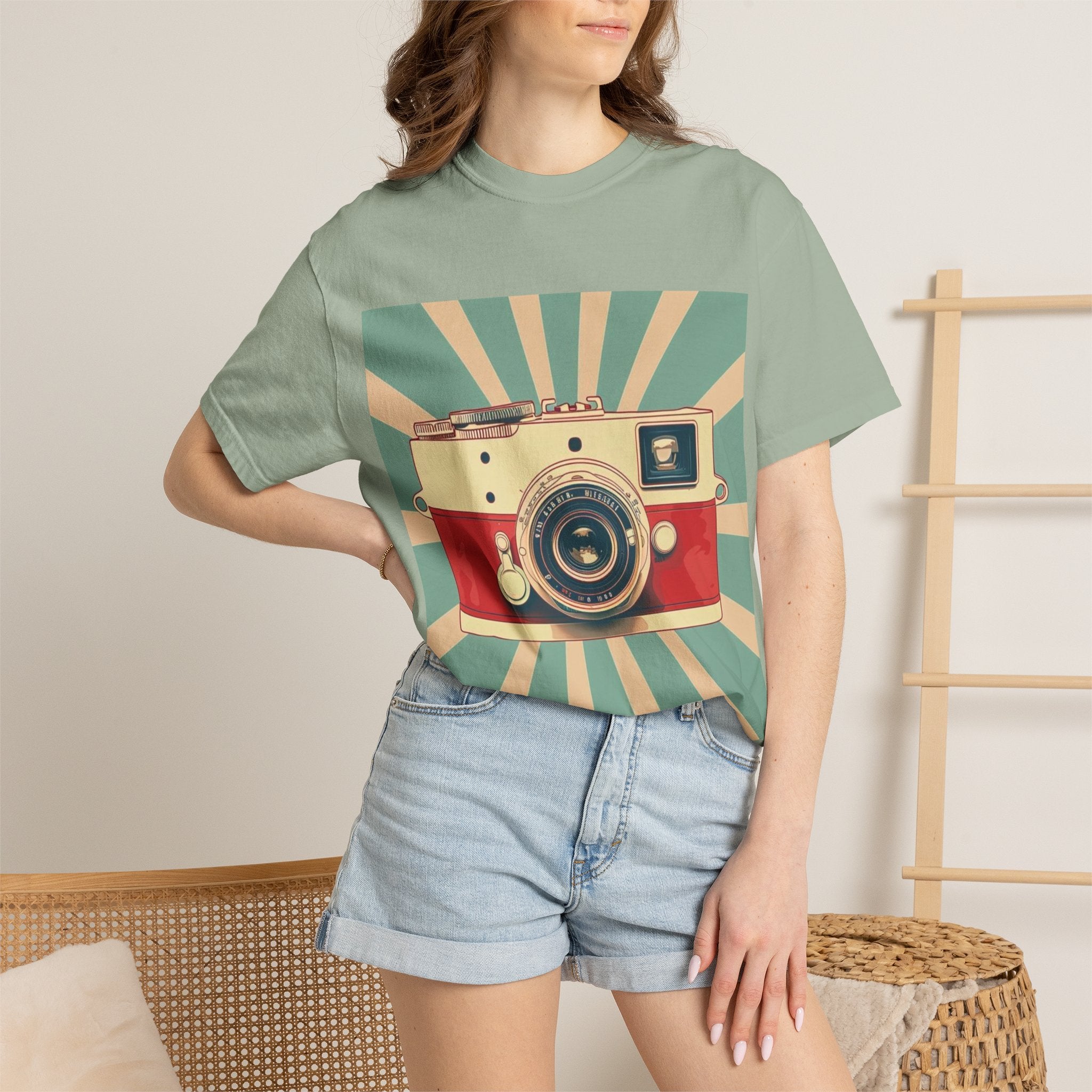 Vintage Camera T-Shirt — Retro Photography Graphic Tee