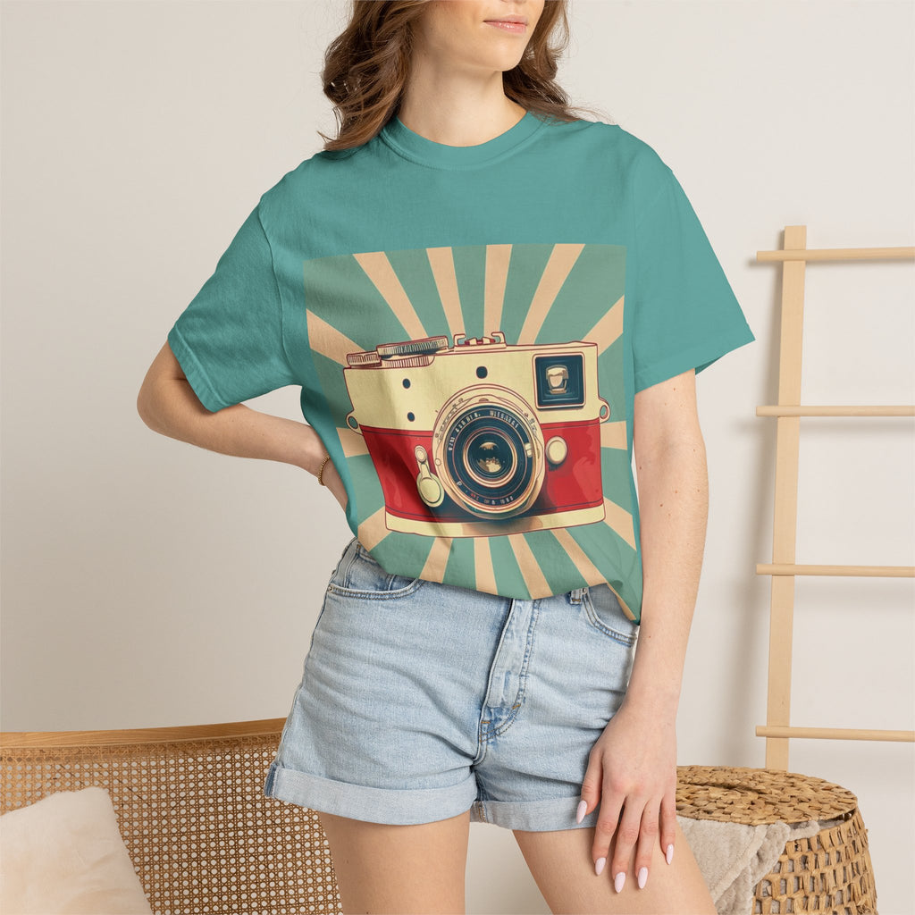 Vintage Camera T-Shirt — Retro Photography Graphic Tee