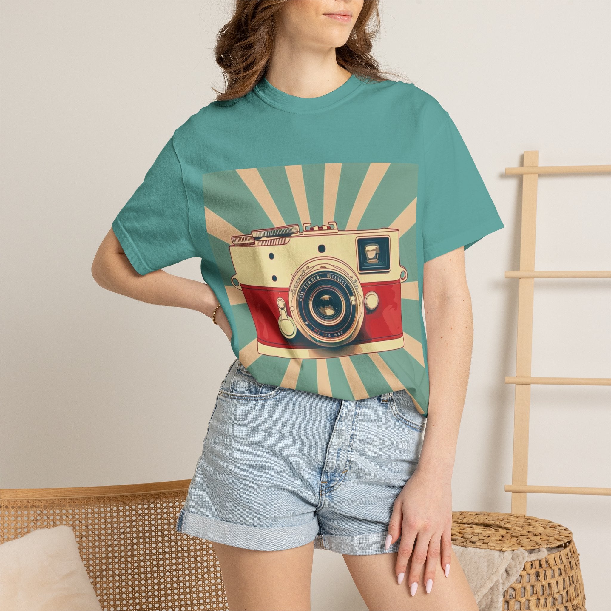 Vintage Camera T-Shirt — Retro Photography Graphic Tee