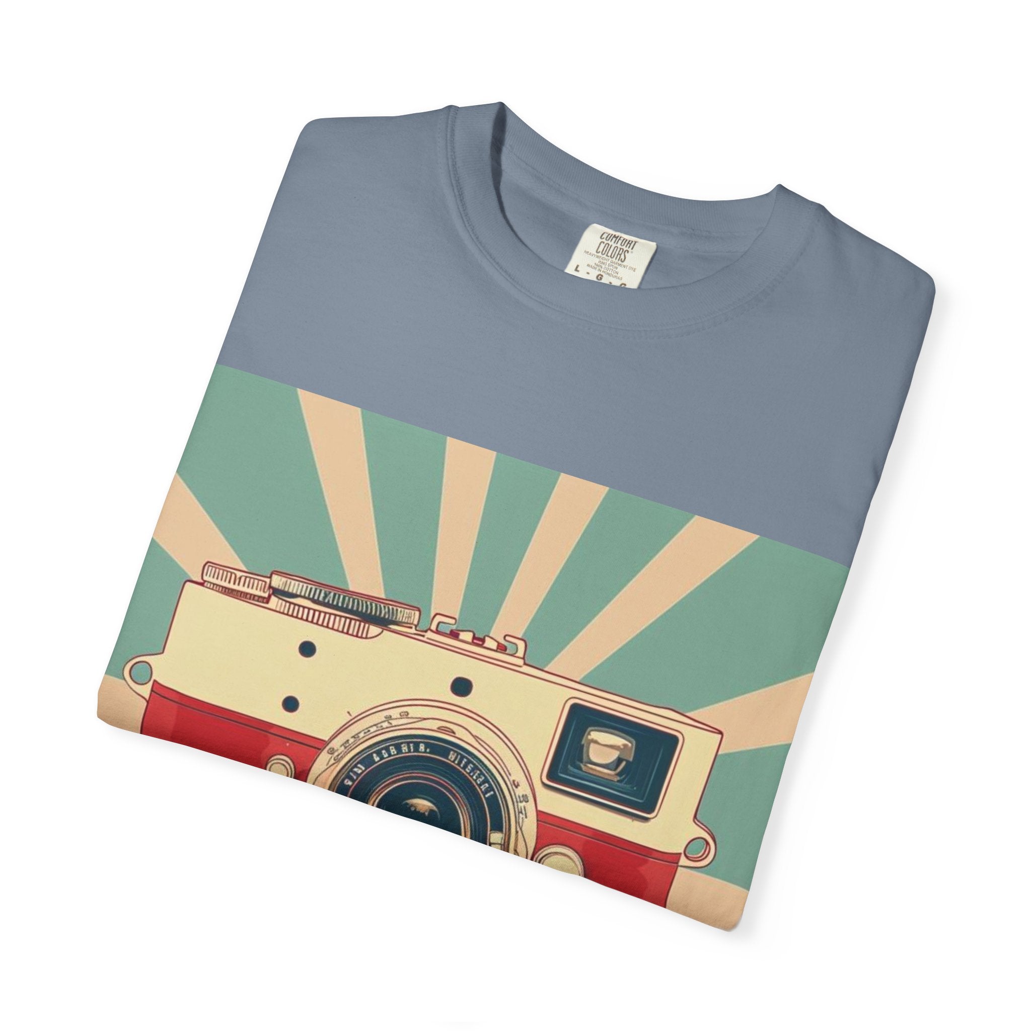 Vintage Camera T-Shirt — Retro Photography Graphic Tee