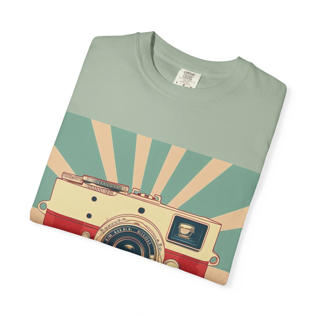 Vintage Camera T-Shirt — Retro Photography Graphic Tee