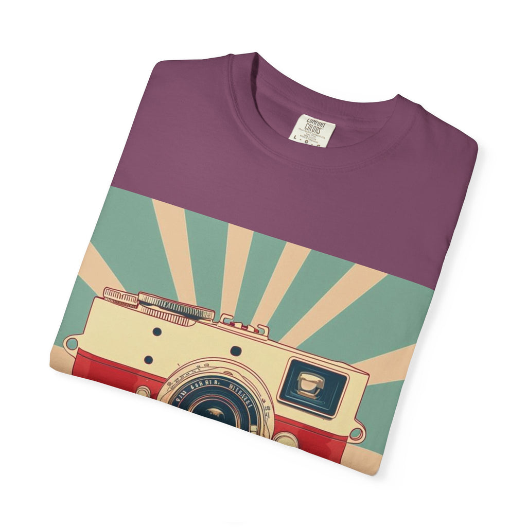 Vintage Camera T-Shirt — Retro Photography Graphic Tee