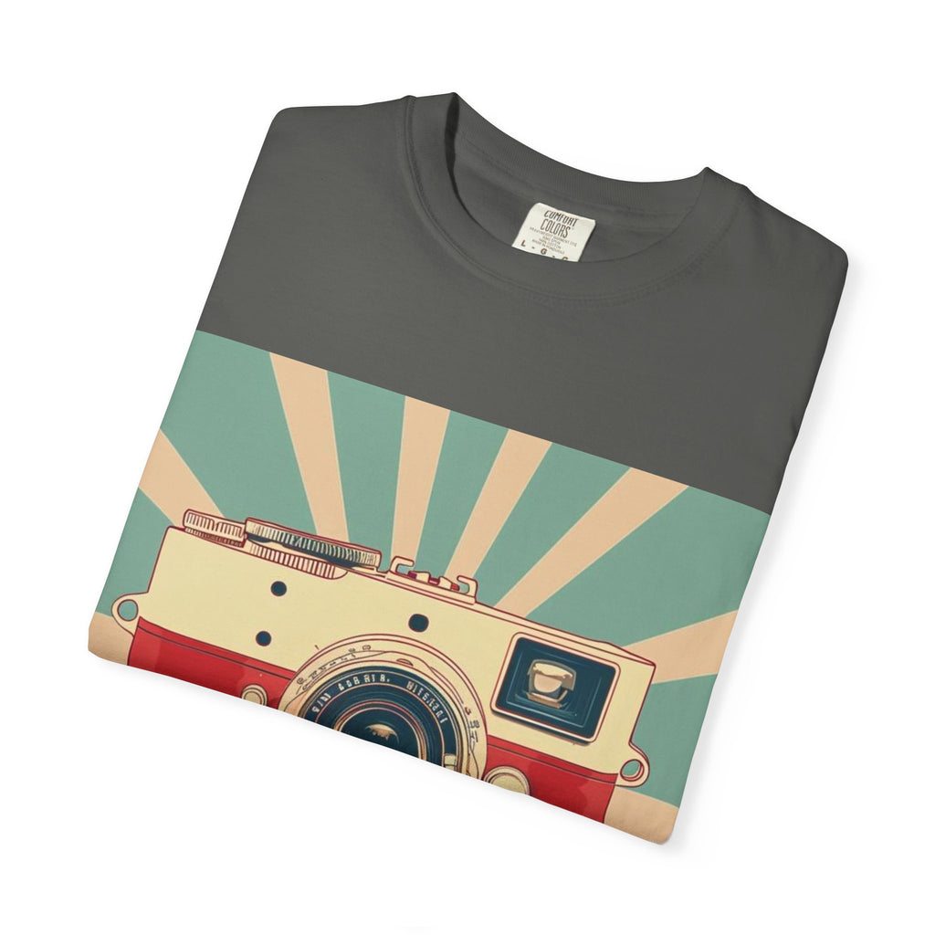 Vintage Camera T-Shirt — Retro Photography Graphic Tee