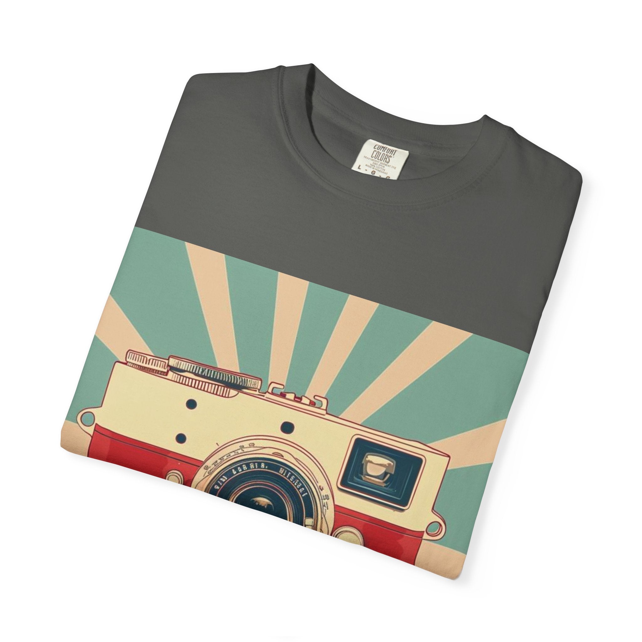 Vintage Camera T-Shirt — Retro Photography Graphic Tee