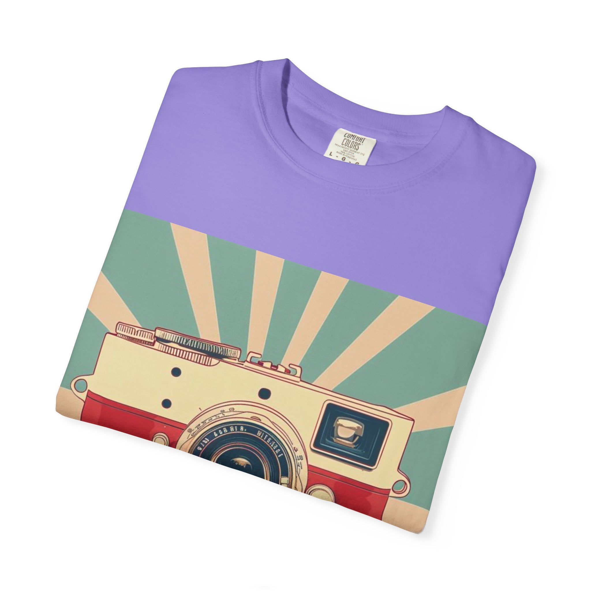 Vintage Camera T-Shirt — Retro Photography Graphic Tee