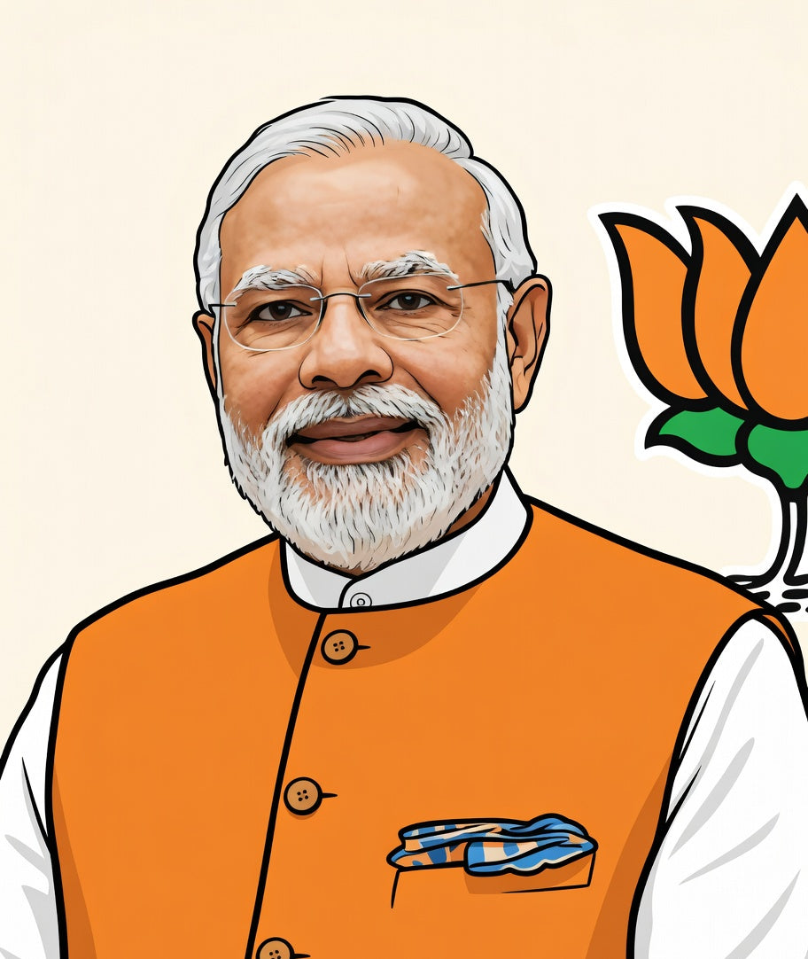 Women's Classic T-Shirt – Narendra Modi Inspired Design | Comfortable & Stylish